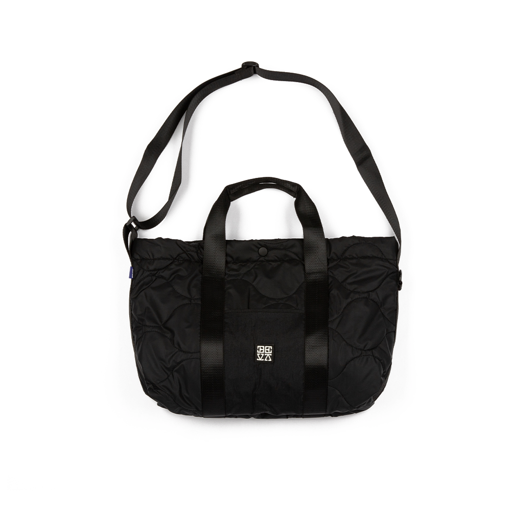 AW 24 Quilted Tote Bag 'Black'