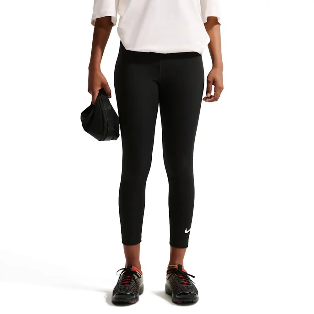 W NSW Classic High-Waisted 7/8 Leggings 'Black White'