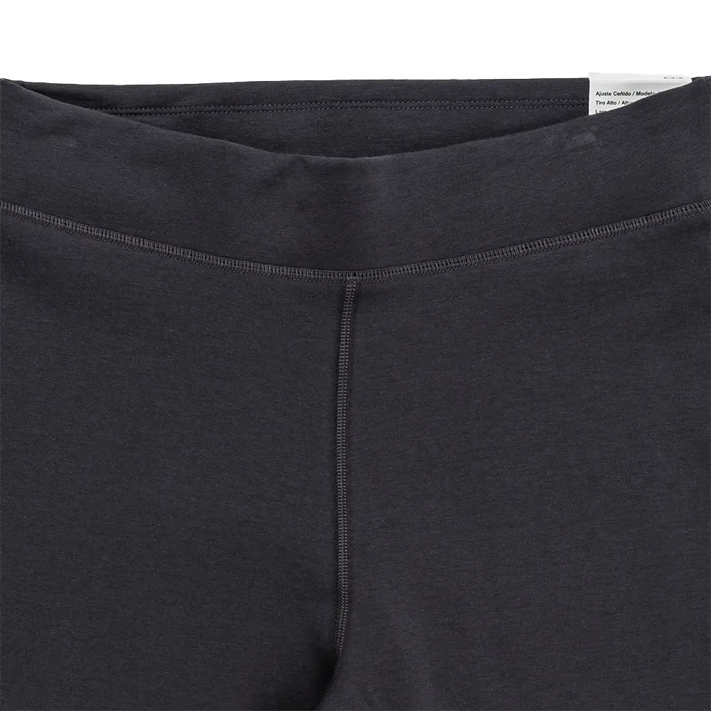 W NSW Classic High-Waisted 8" Biker Shorts 'Gridiron White'