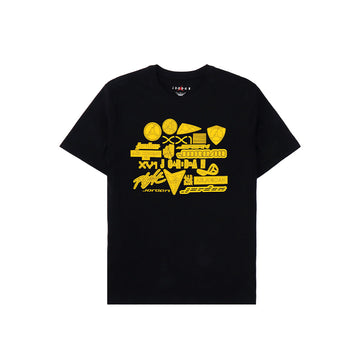 Jordan Graphic T-Shirt 'Black/Tour Yellow'