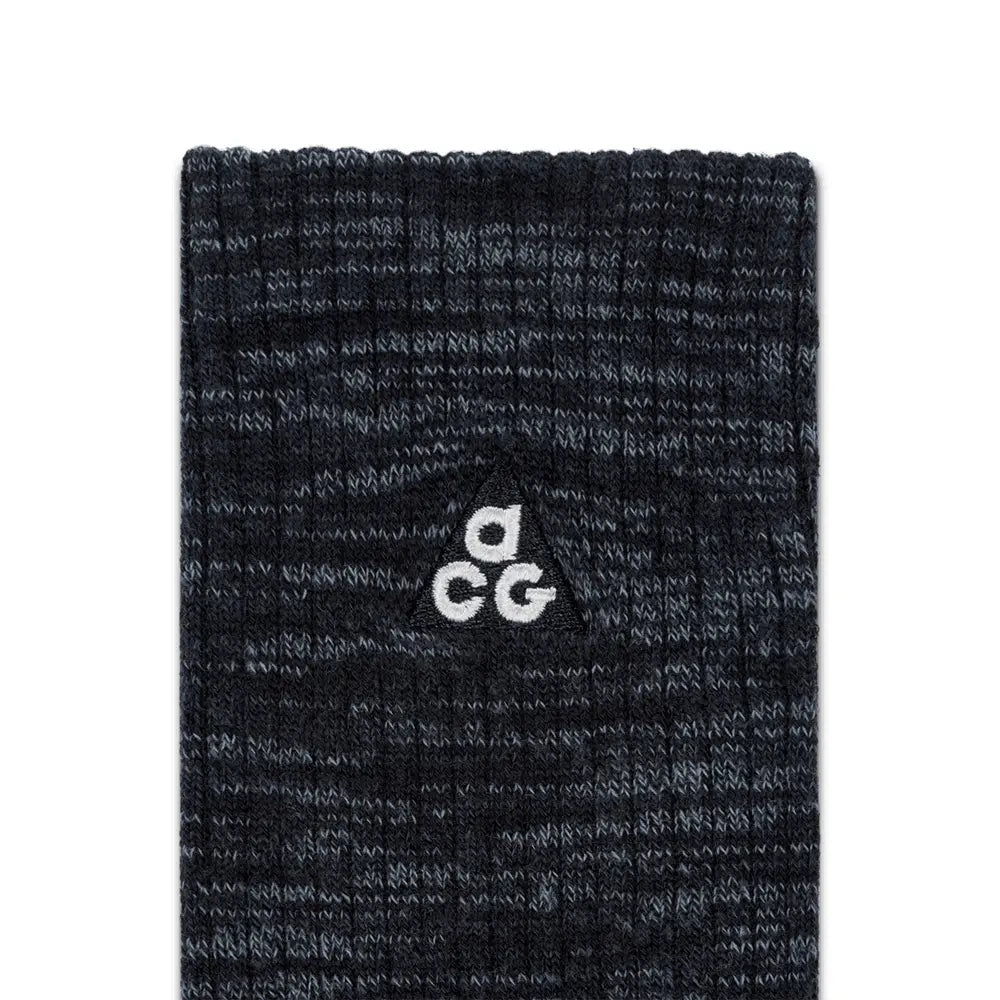 ACG Everyday Cushioned Crew Socks (1 Pair) 'Black Anthracite'