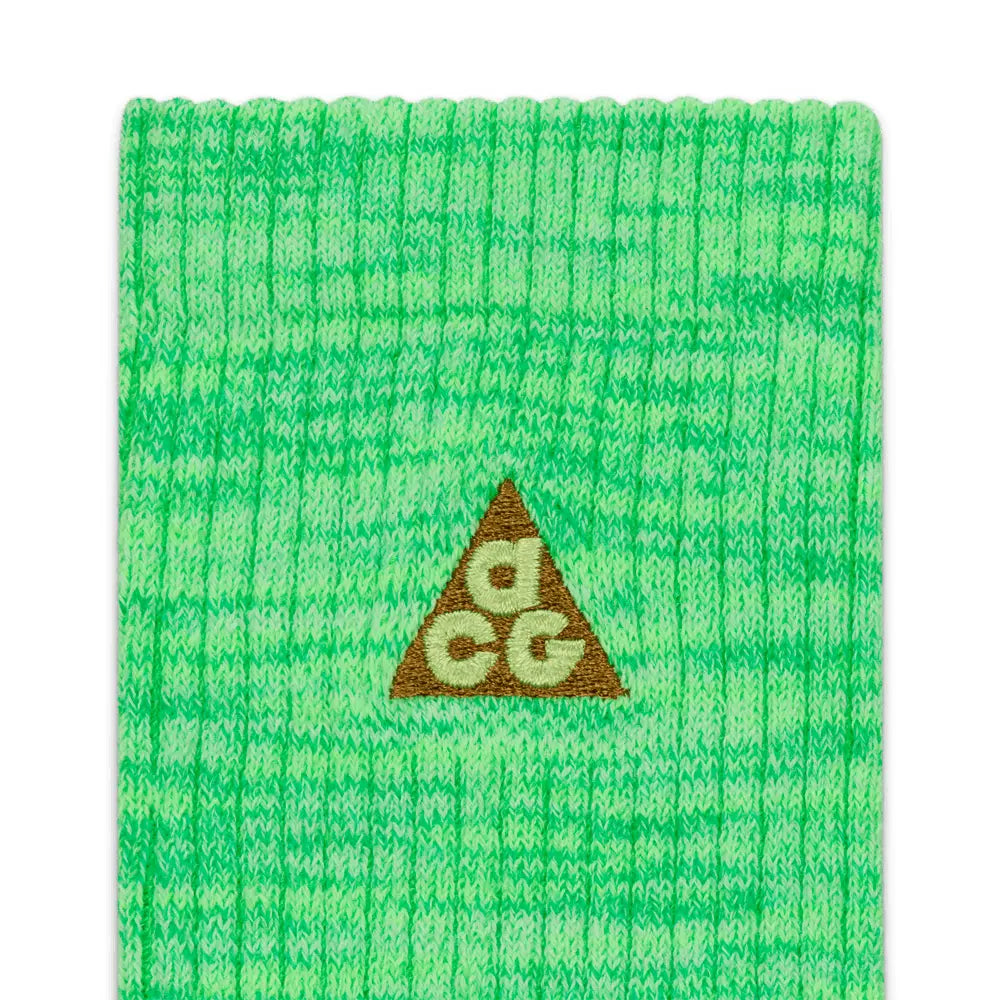 ACG Everyday Cushioned Crew Socks (1 Pair) 'Mean Green'