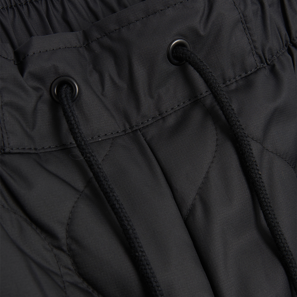 W NSW Essential Quilted Pants 'Black/White'