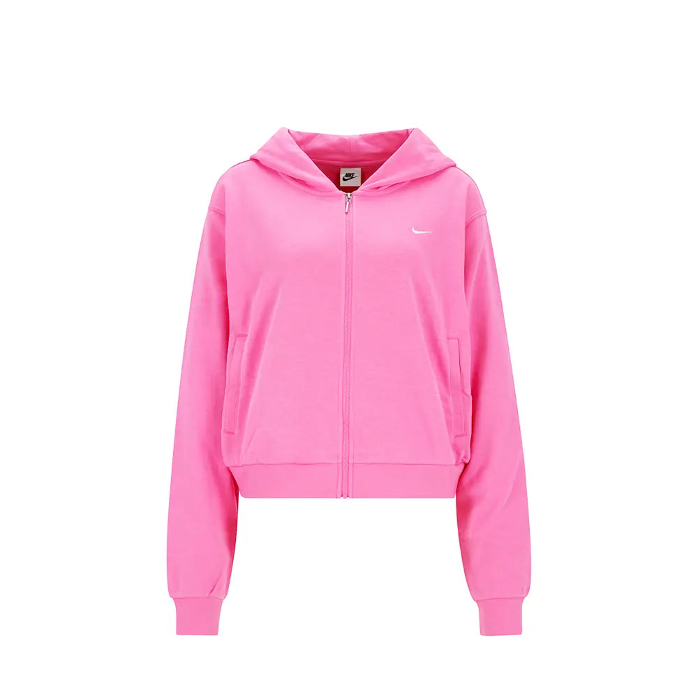 W NSW Chill Terry Loose FZ Hoodie 'Playful Pink'