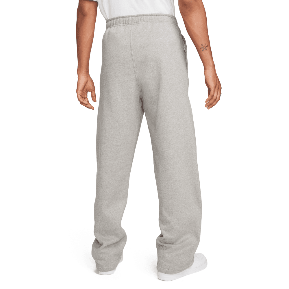 Solo Swoosh Open-Hem Fleece Sweatpant 'Grey'