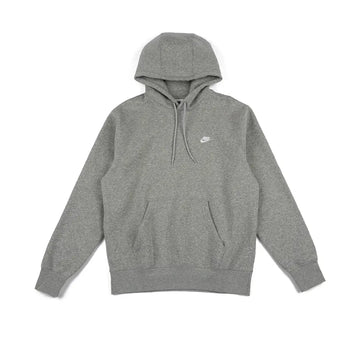 Nike Club Fleece Pullover Hoodie 'Dark Grey Heather'
