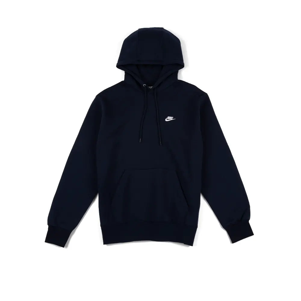Nike Club Fleece Pullover Hoodie 'Obsidian'