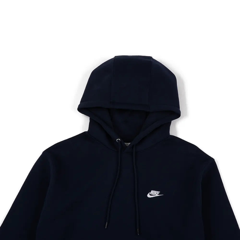 Nike Club Fleece Pullover Hoodie 'Obsidian'