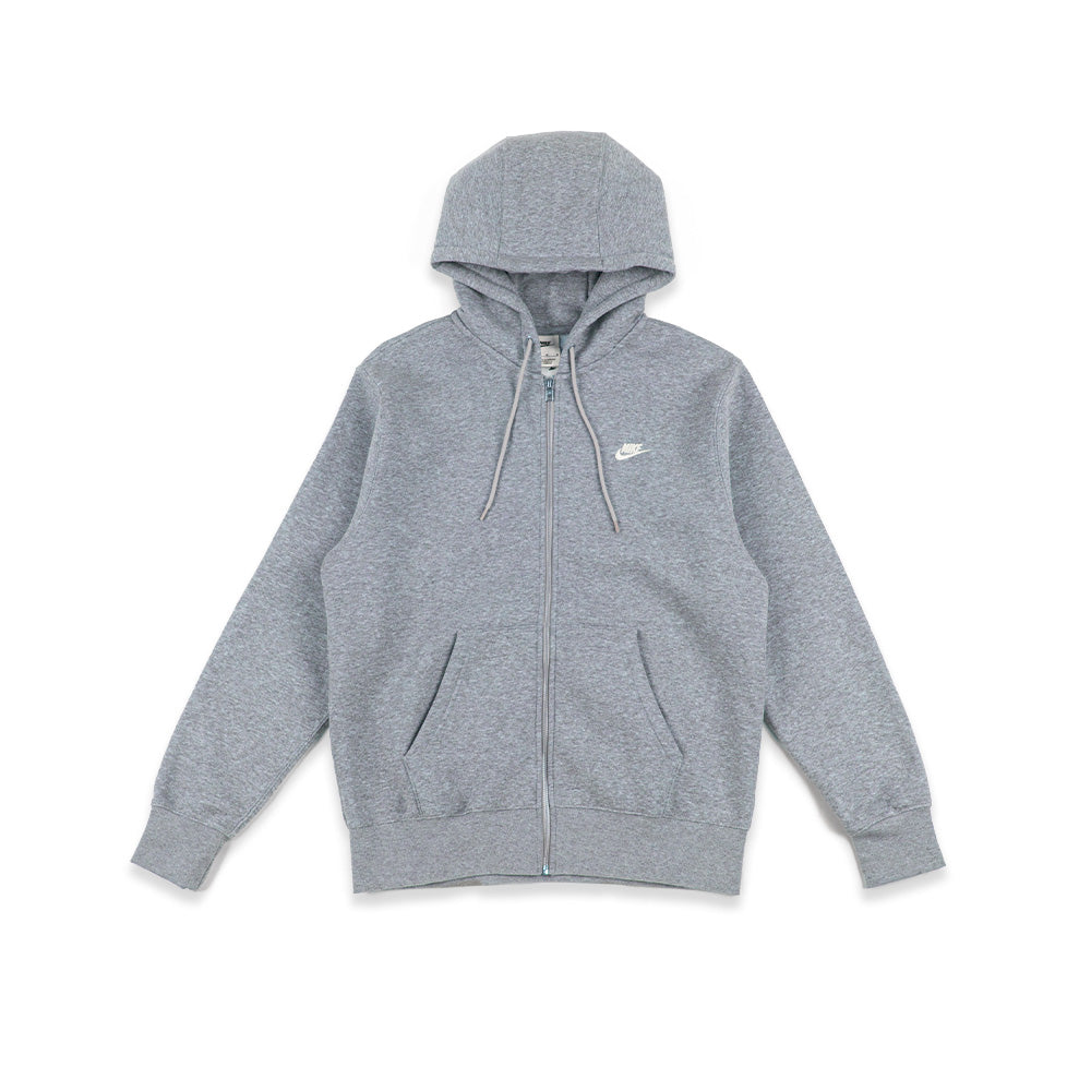 Nike Club Fleece FZ Hoodie 'Grey'