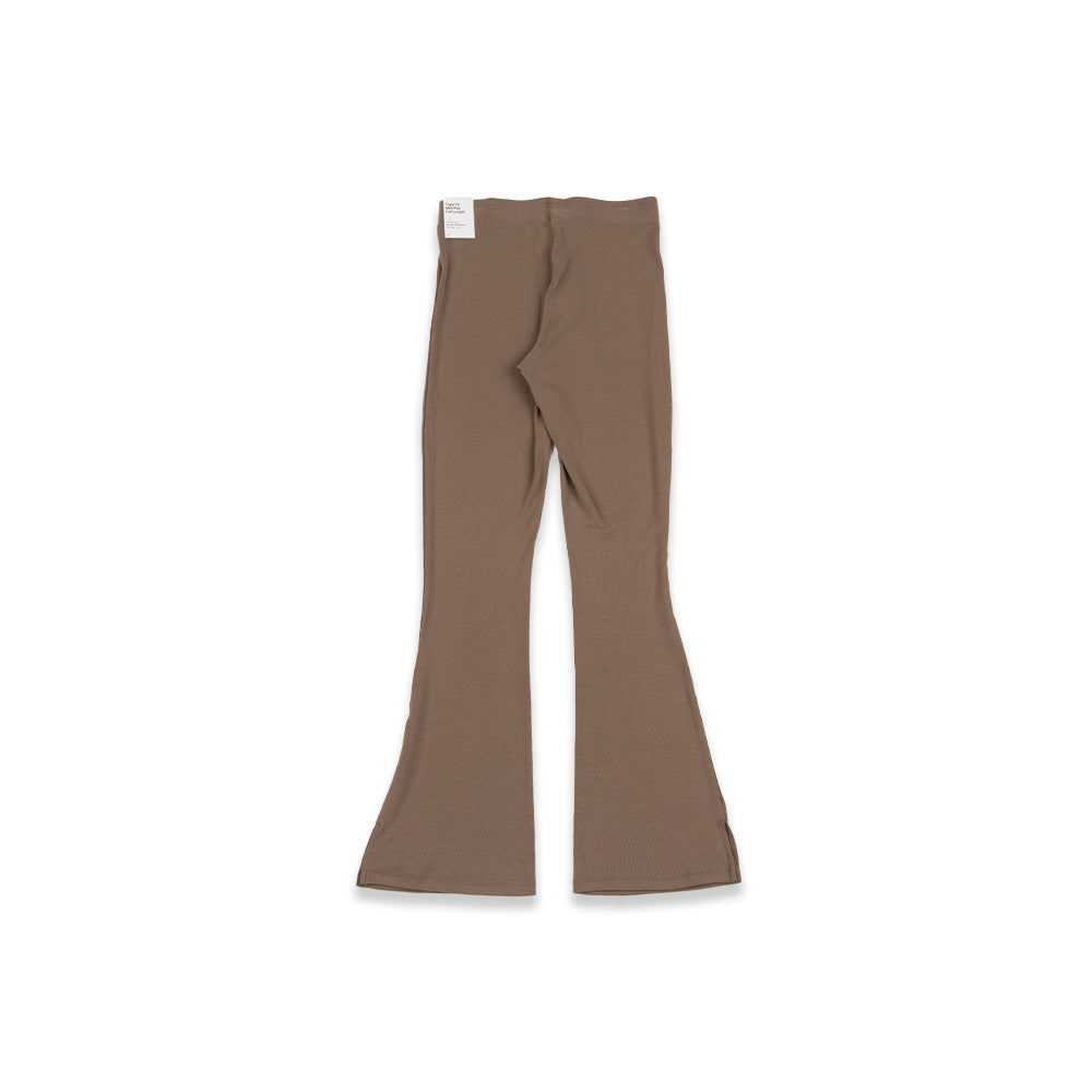 W NSW Chill Knit Leggings 'Mink Brown'