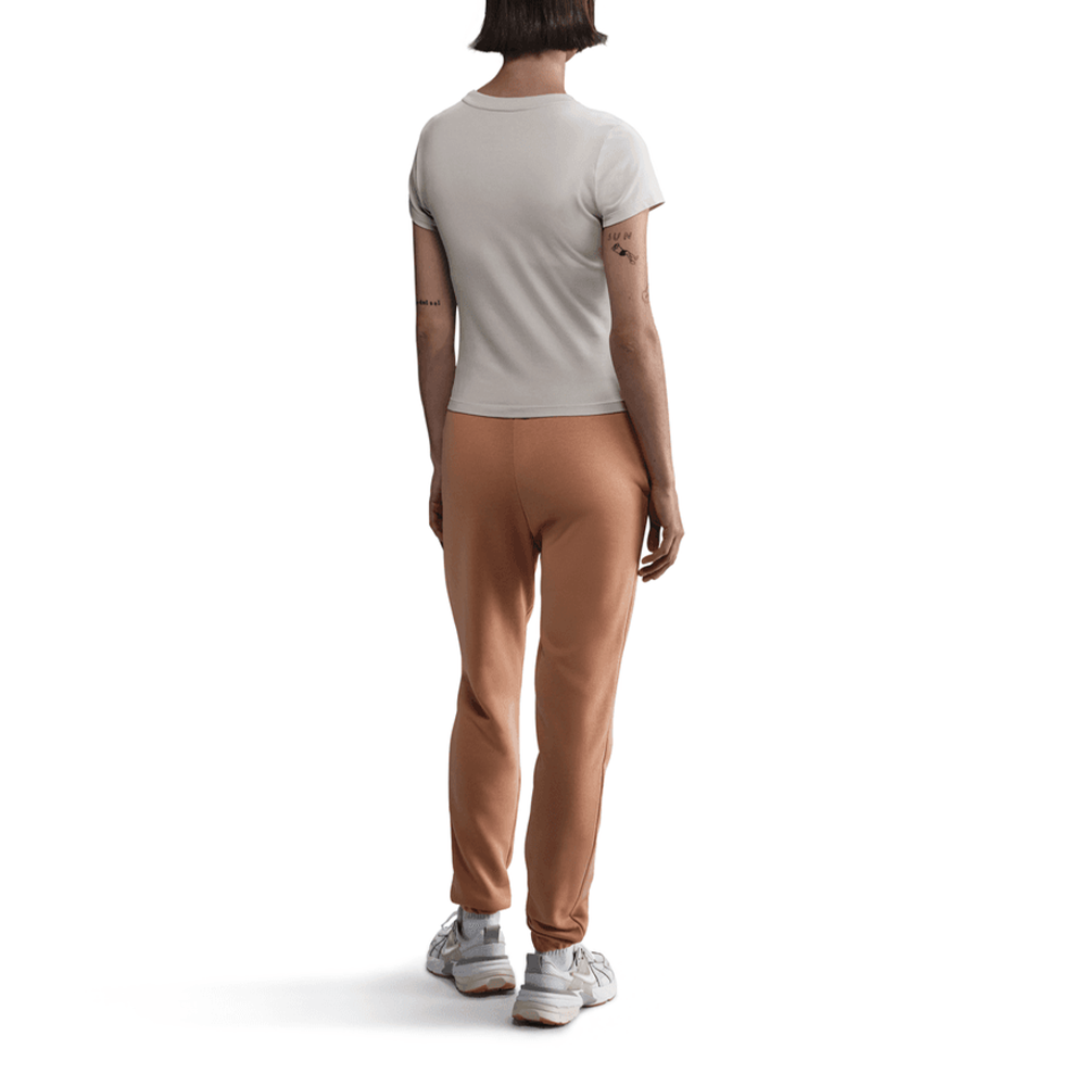 W Nike Chill Knit Tee 'Light Orewood Brown'