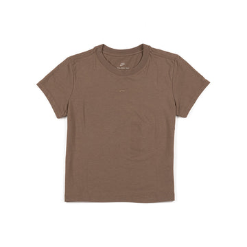 W Nike Chill Knit Tee 'Mink Brown'