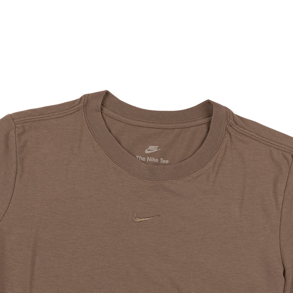 W Nike Chill Knit Tee 'Mink Brown'