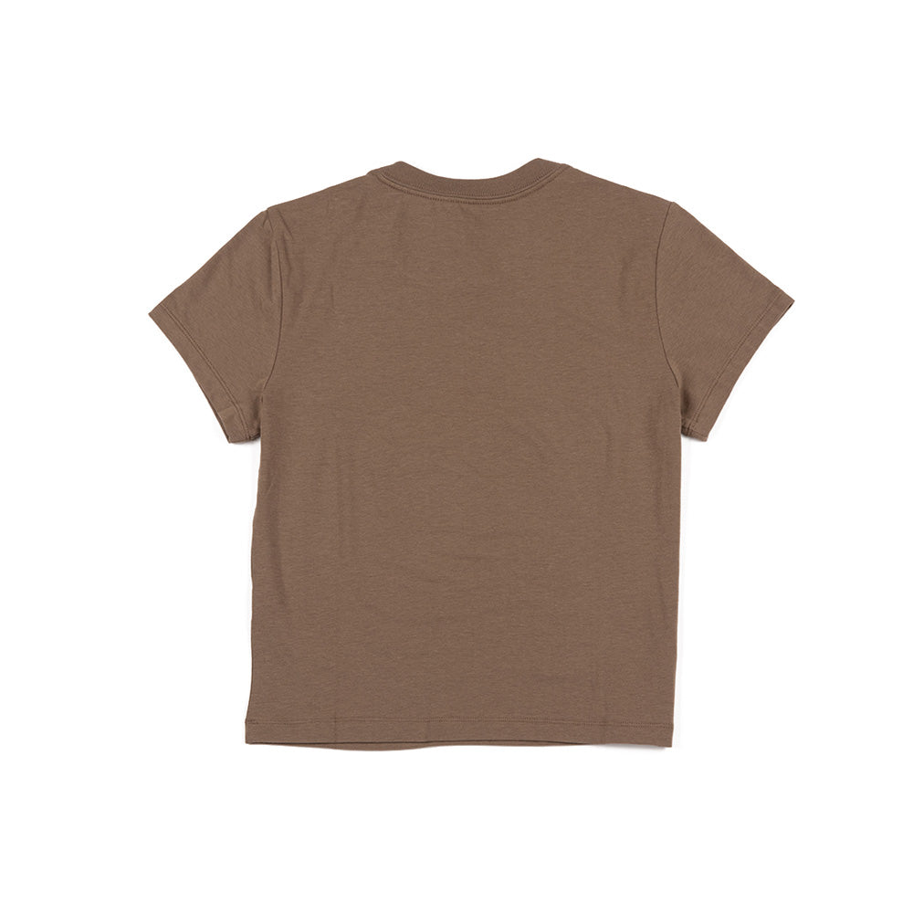 W Nike Chill Knit Tee 'Mink Brown'