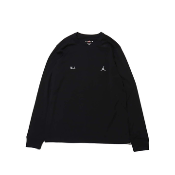 Jordan LS Tee 'Black/White'