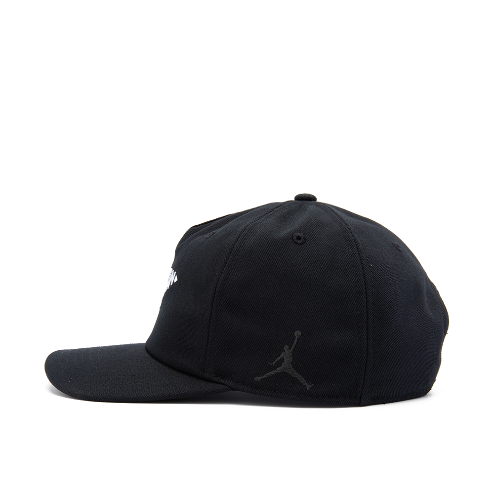 Jordan Pro Unstructured Flat Bill Hat 'Black/White'