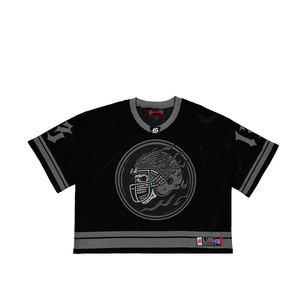 First Down Jersey 'Black Grey'