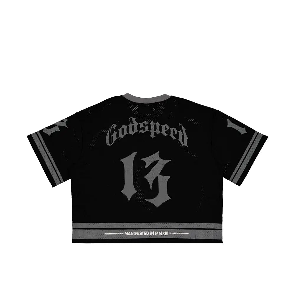 First Down Jersey 'Black Grey'