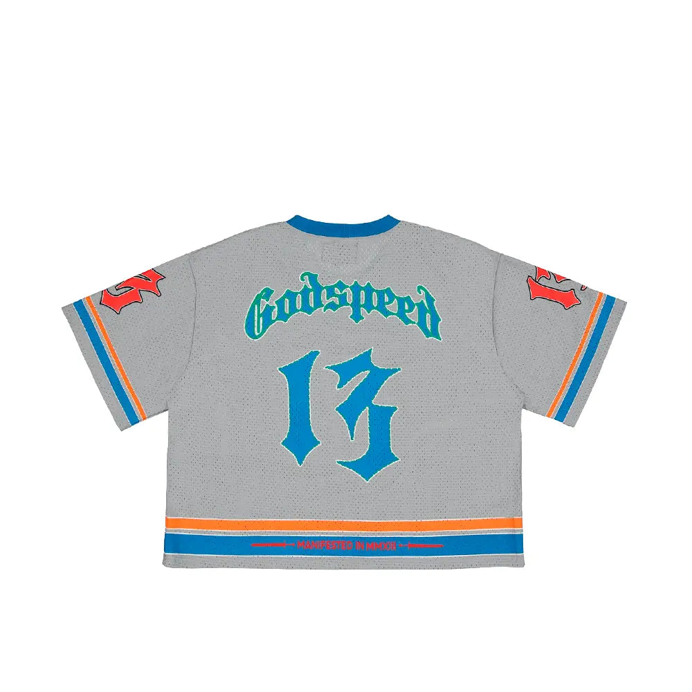 First Down Jersey 'Grey Blue Orange'