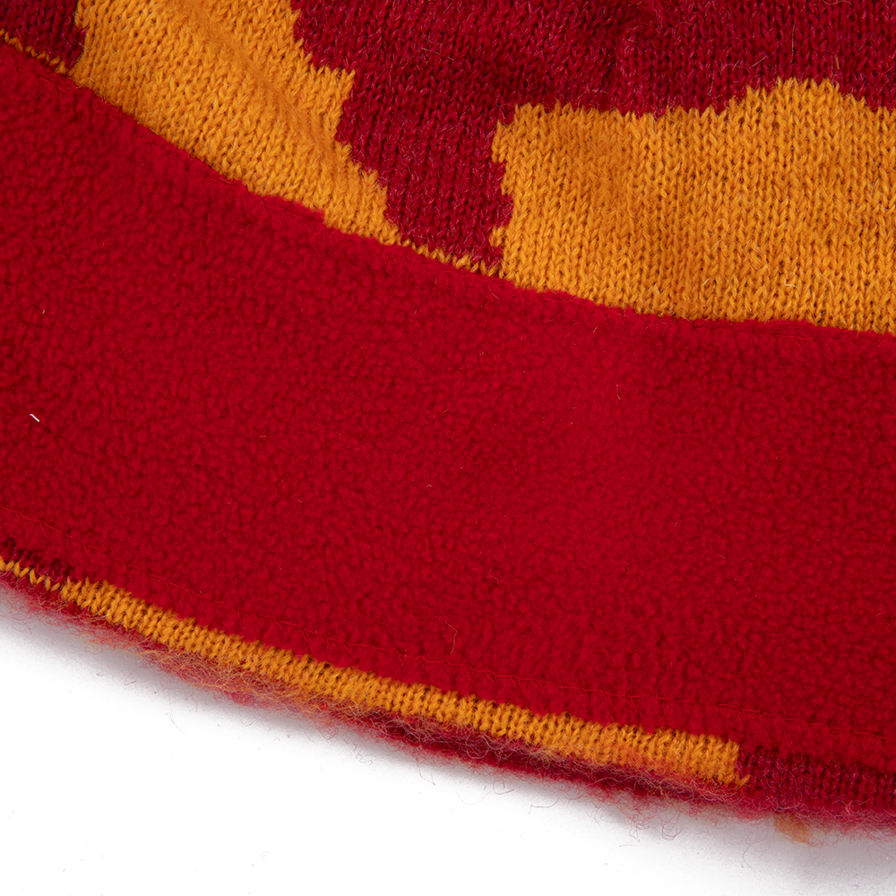 Mohair Burly Runningman Beanie 'Burnt Orange'