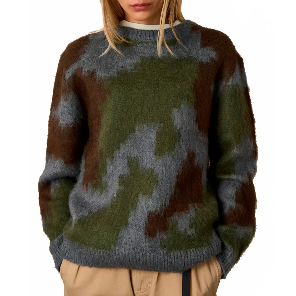 Mohair Sweater 'Jungle Digi Camo'