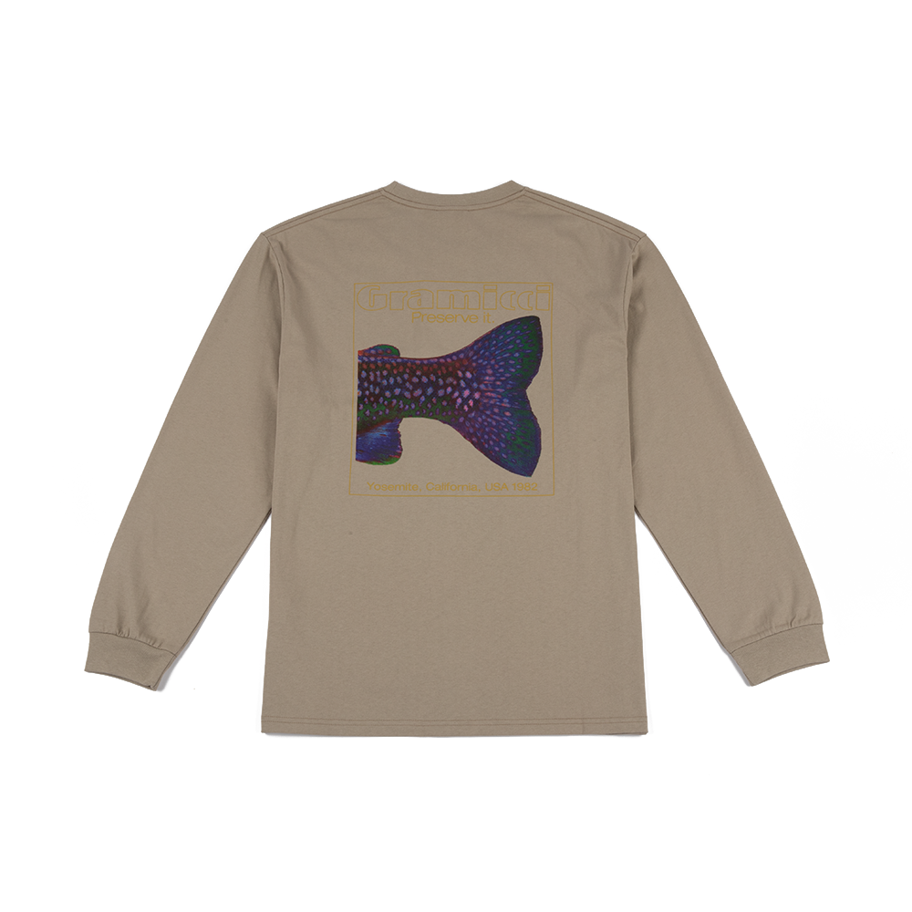 Trouttail L/S Tee 'Beige'
