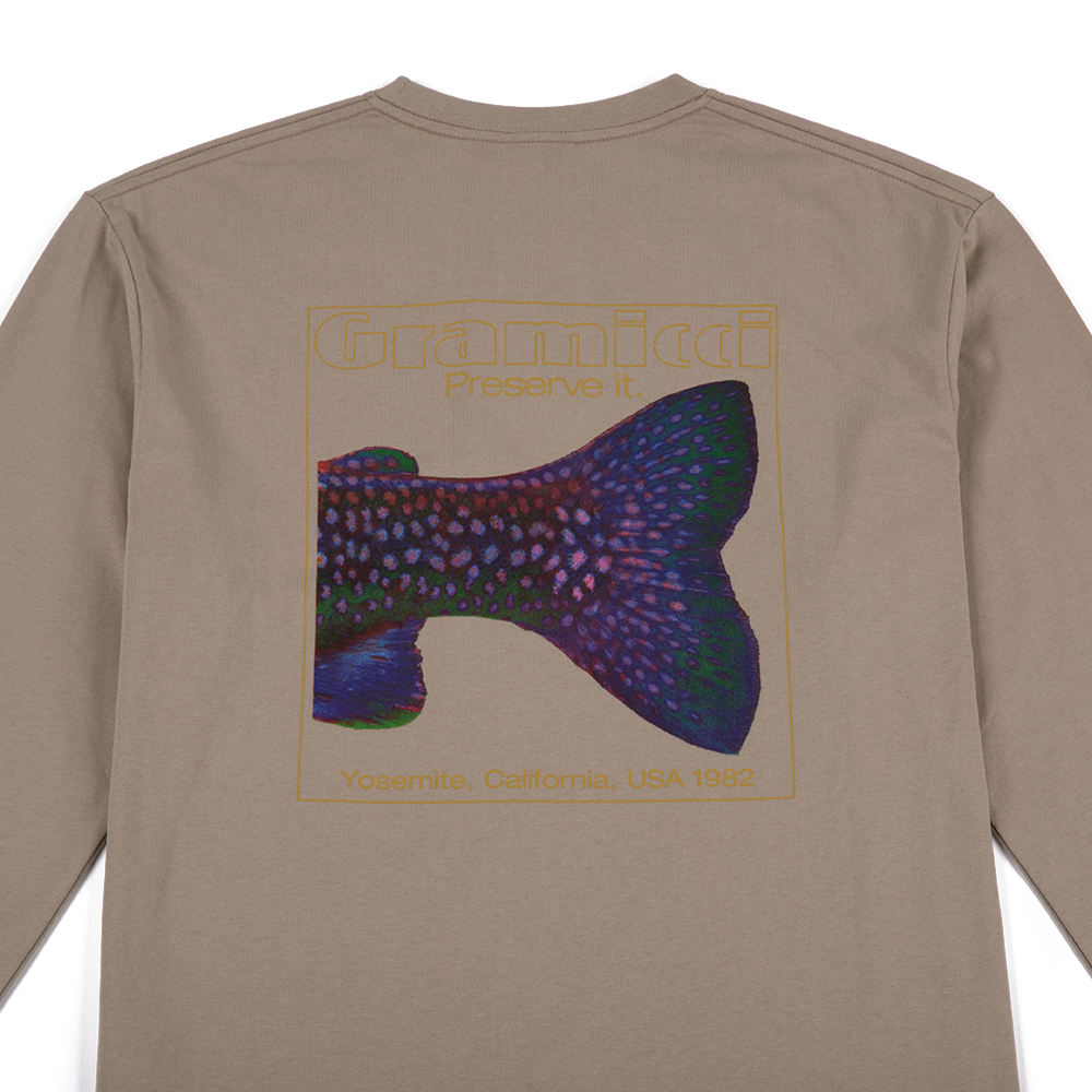 Trouttail L/S Tee 'Beige'