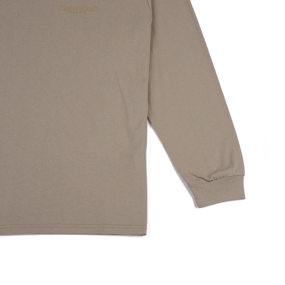 Trouttail L/S Tee 'Beige'