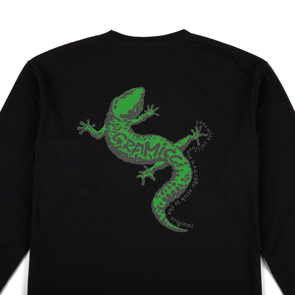Gecko L/S Tee 'Vintage Black'