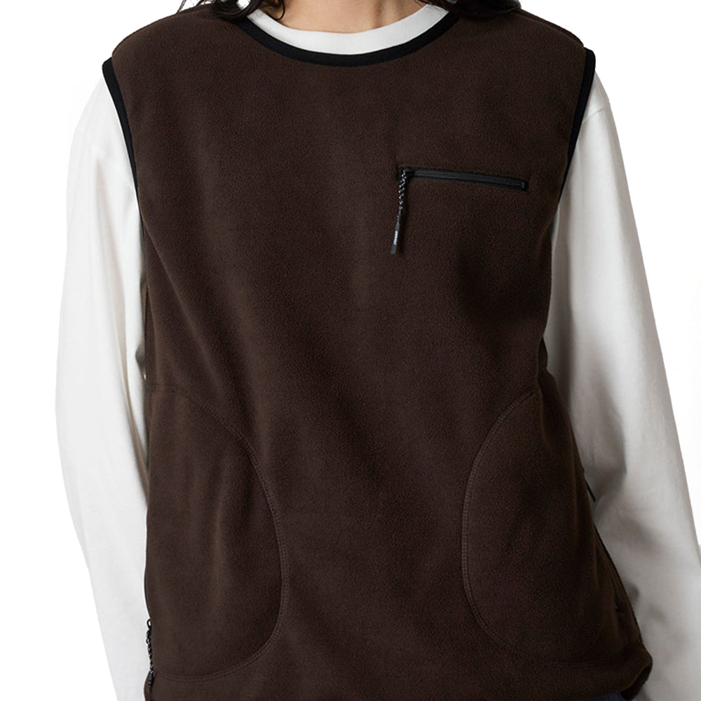 W Thermal Fleece Pullover 'Tobacco'