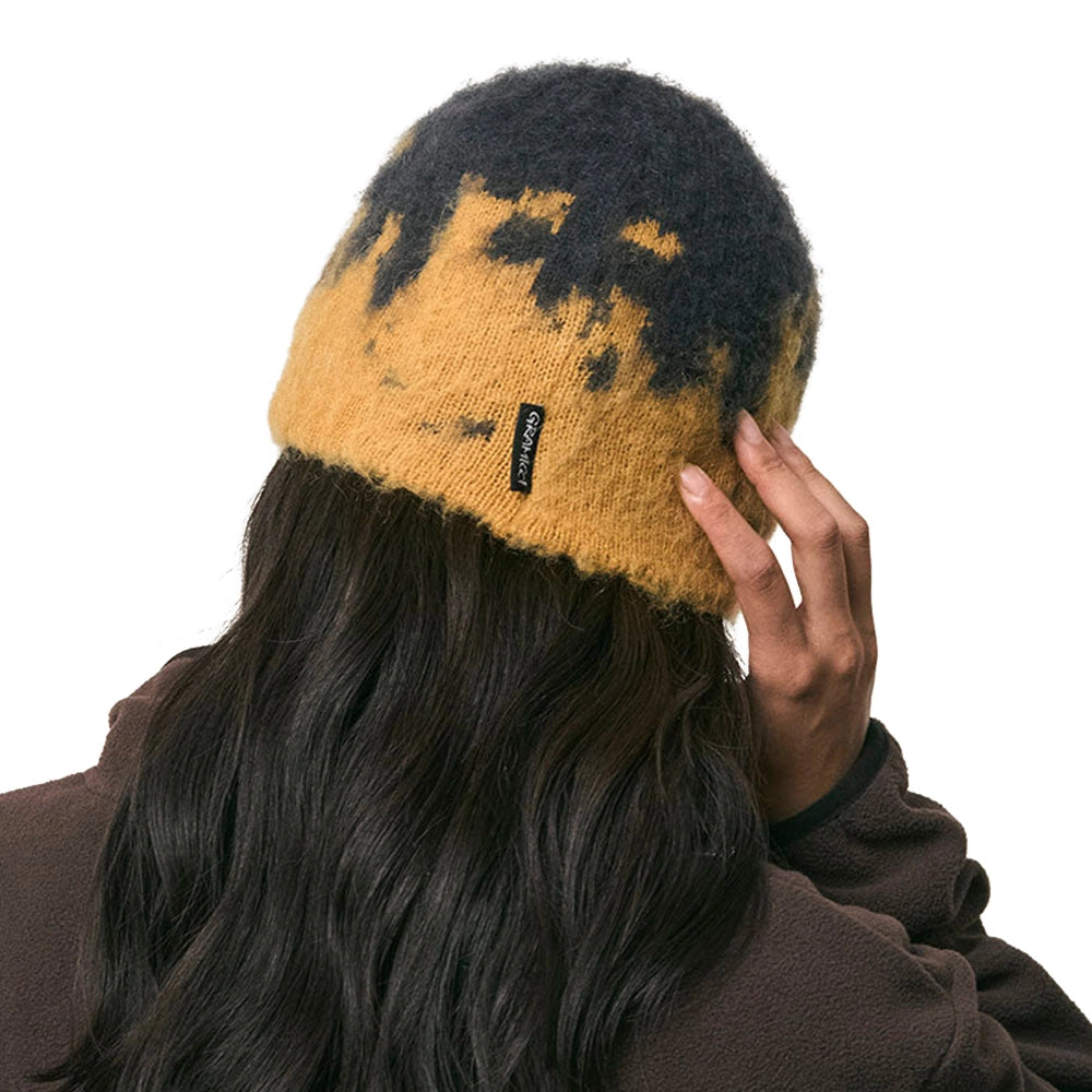 U Mohair Splatter Beanie 'Safron Splatter'