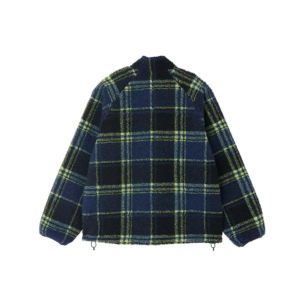 U Reversible Sherpa Plaid Jacket 'Plaid Black'