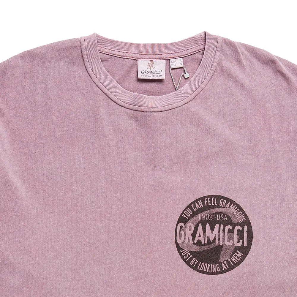 U Icon Long Sleeve Tee Pigment Dyed 'Lilac Pigment'