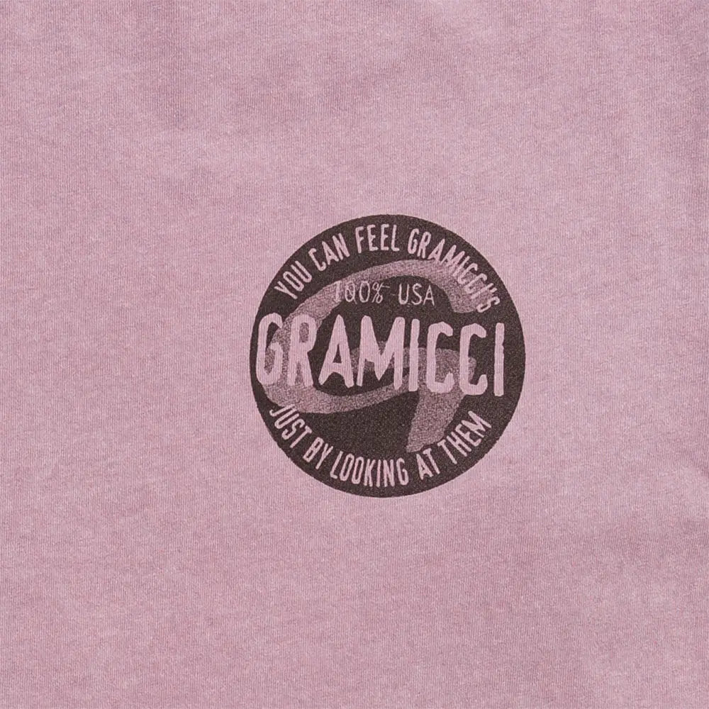 U Icon Long Sleeve Tee Pigment Dyed 'Lilac Pigment'
