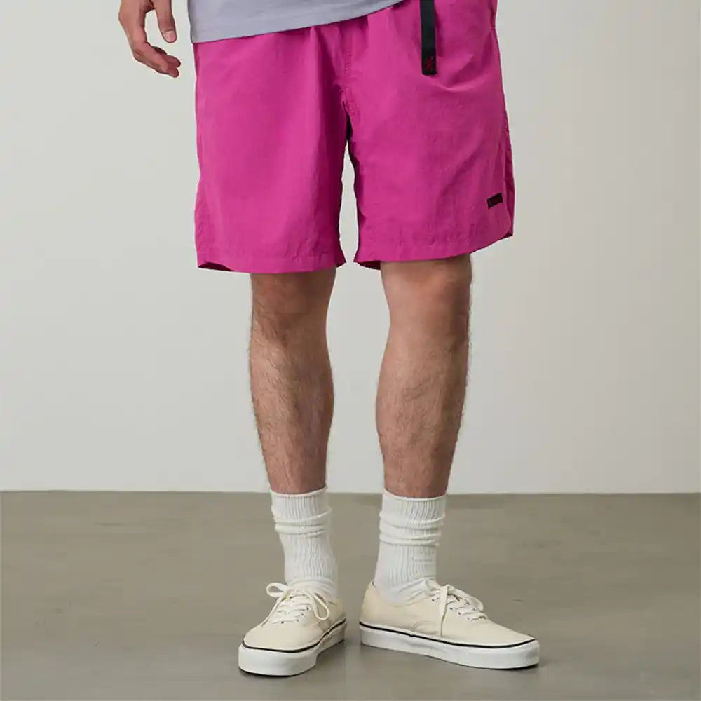 Nylon Packable G-Short 'Plum'