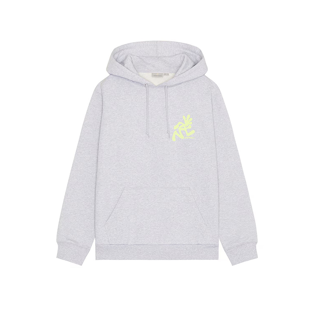 Running Man Hooded Sweatshirt 'Heather Grey'