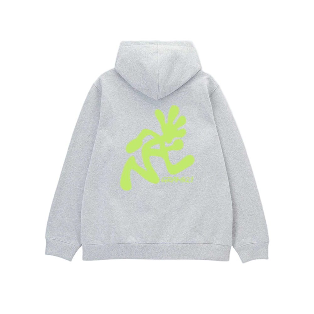 Running Man Hooded Sweatshirt 'Heather Grey'