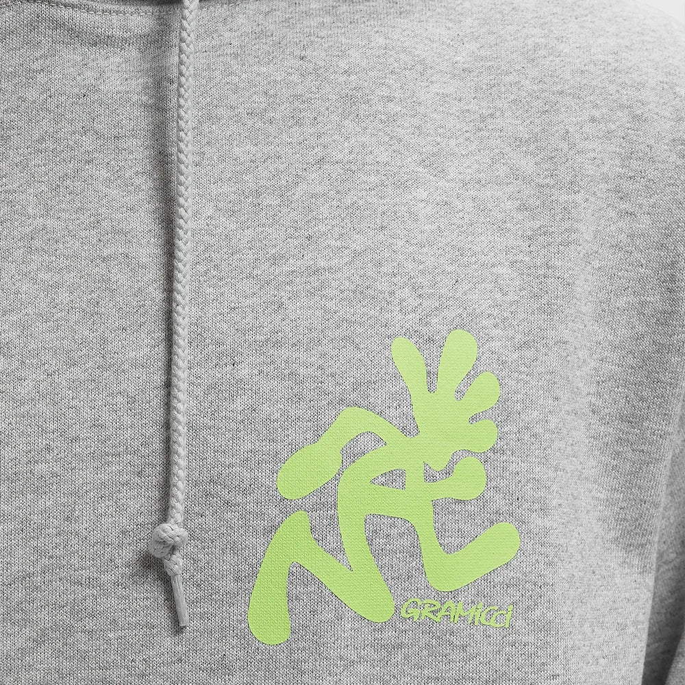 Running Man Hooded Sweatshirt 'Heather Grey'