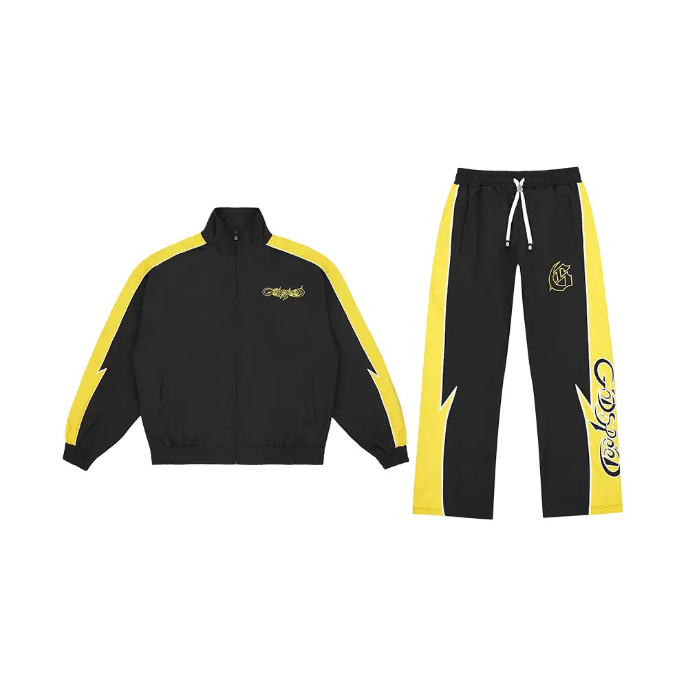 GT Tracksuit 'Black Yellow'