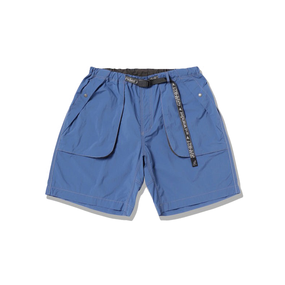 Gramicci x and wander Brushed Nylon Short 'Blue'