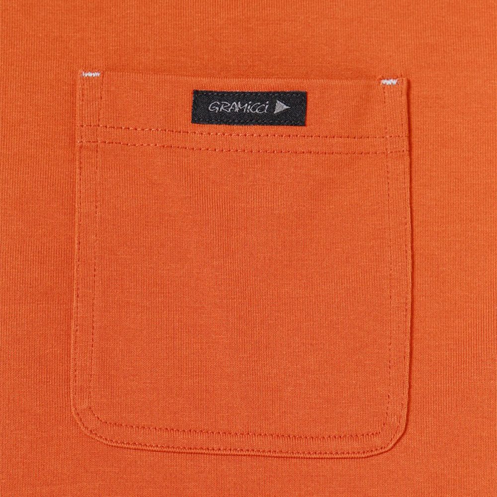 Gramicci x and wander Backprint Tee 'Red'