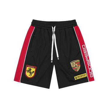 GRC M.O Shorts 'Black Red'