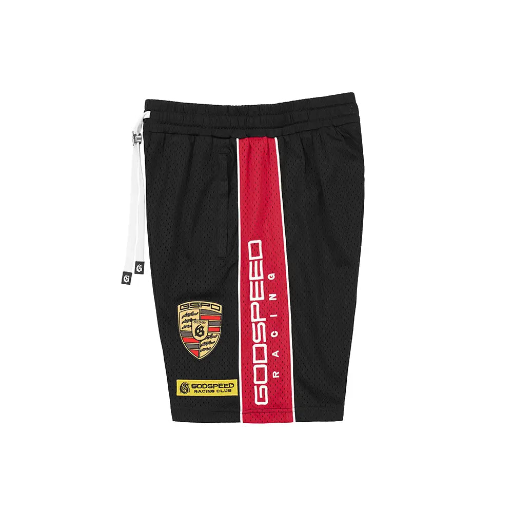 GRC M.O Shorts 'Black Red'
