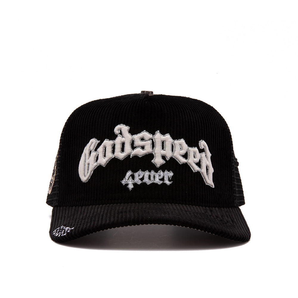 GS Forever Trucker Hat 'Black Corduroy'