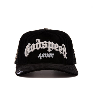 GS Forever Trucker Hat 'Black Corduroy'