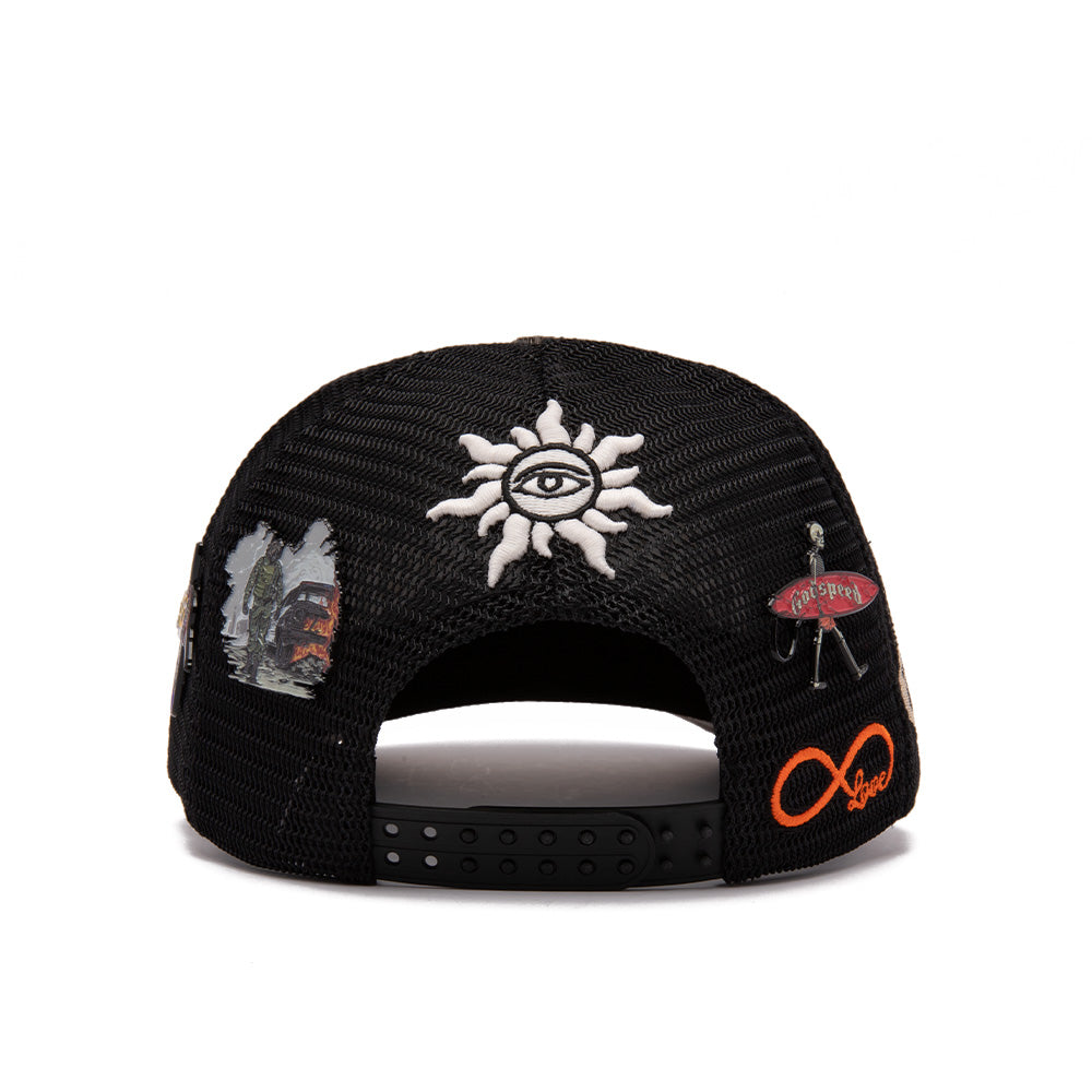 GS Forever Trucker Hat 'Black Corduroy'