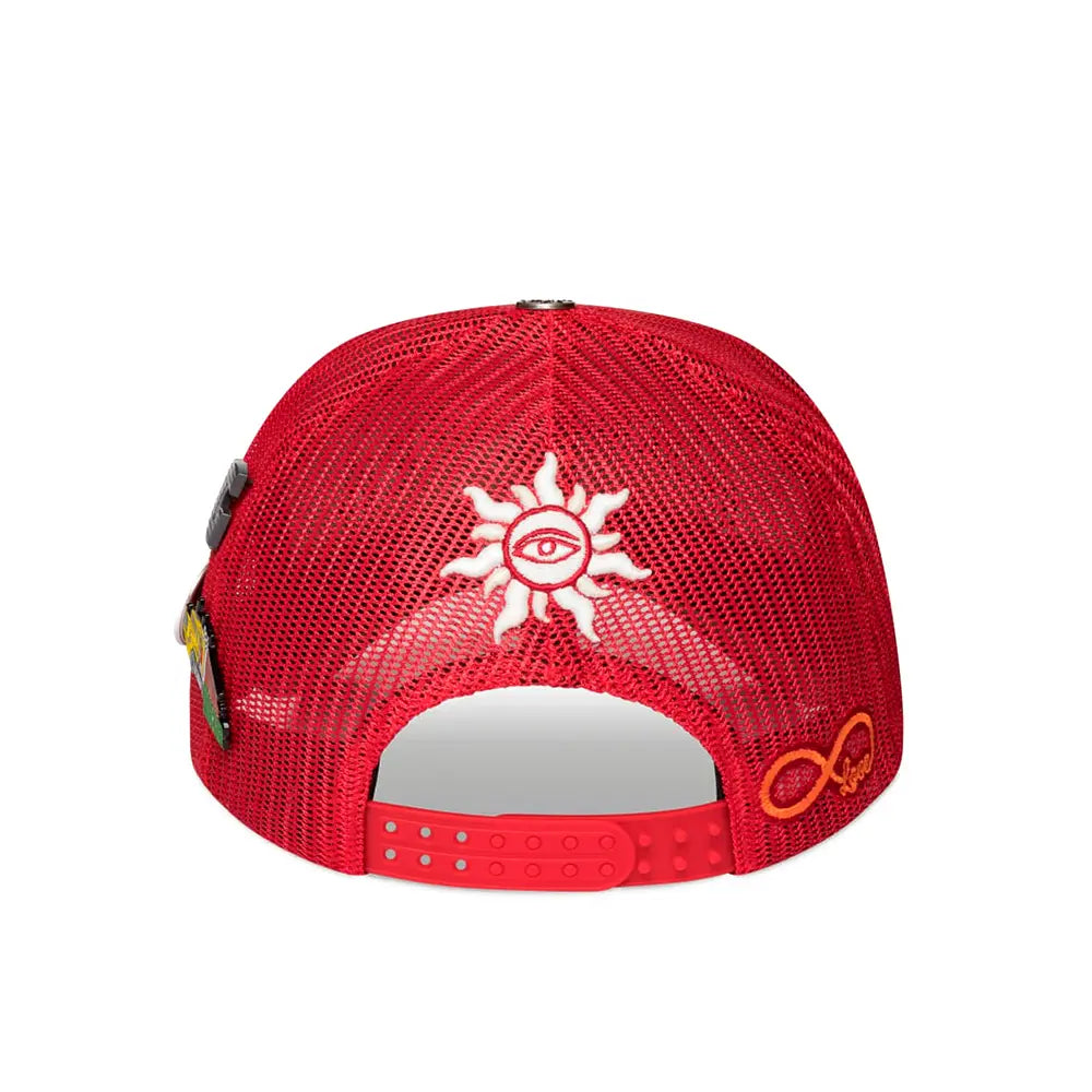 GS Forever Trucker Hat 'Red Black'