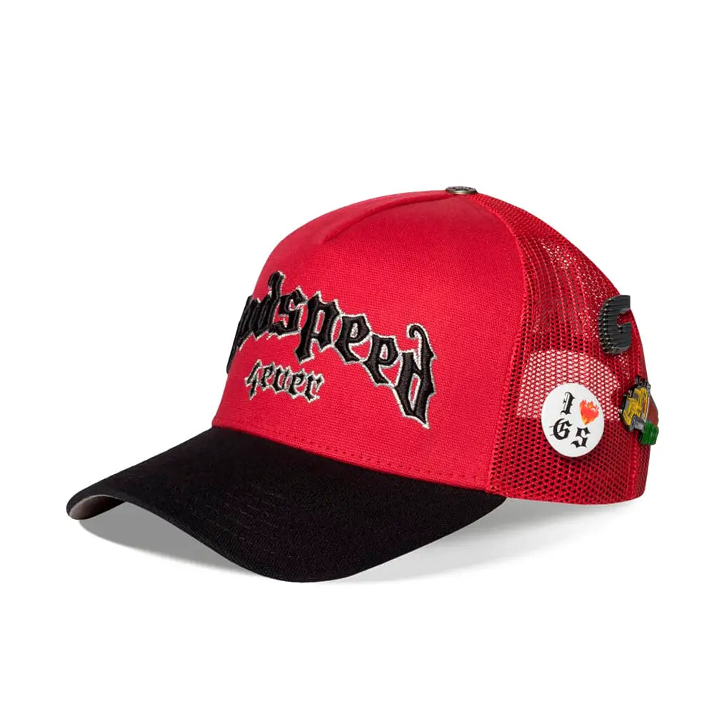 GS Forever Trucker Hat 'Red Black'