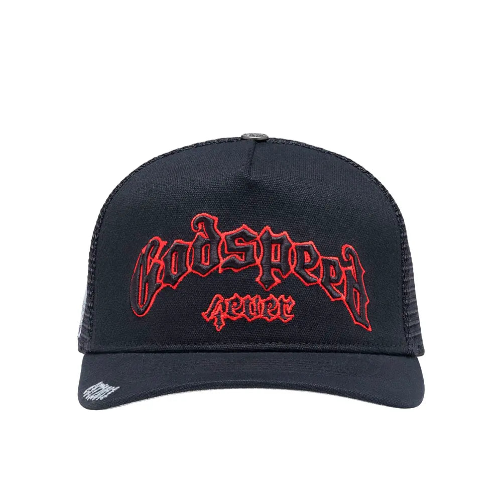 GS Forever Trucker Hat 'Black Red'
