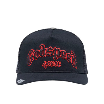 GS Forever Trucker Hat 'Black Red'